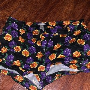 Floral shorts